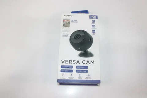 Vivitar Versa Cam Security Camera Body Cam Live Streaming Video 1080 Full HD