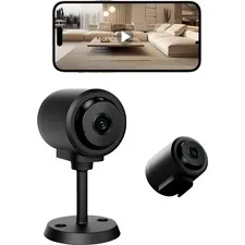 Wireless HD Mini Camera 2K Night Vision Motion Detection Home Security