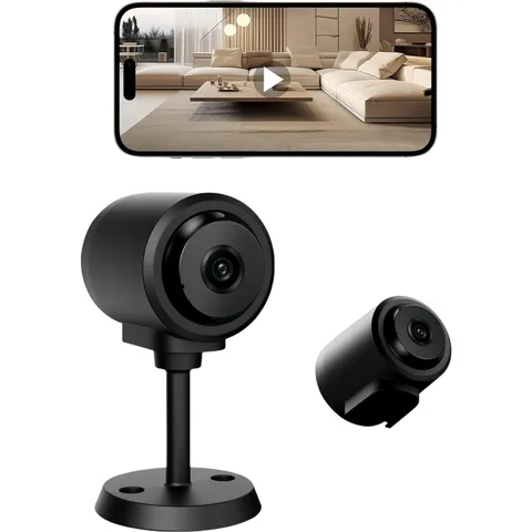 Wireless HD Mini Camera 2K Night Vision Motion Detection Home Security