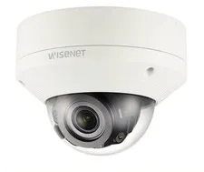Hanwha Techwin XNV-6080R Wisenet 2MP Vandal-Resistant Network IR Dome Camera.