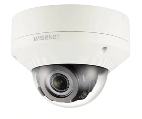 Hanwha Techwin XNV-6080R Wisenet 2MP Vandal-Resistant Network IR Dome Camera.