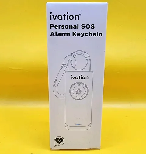 🆘 Ivation Personal SOS Alarm Keychain Pocket Emergency 911