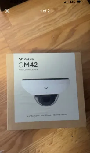 Verkada CM42  Indoor Mini Dome Camera CM42-256-HW - NEW - SEALED