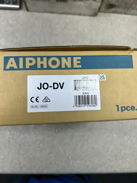 AIPHONE JO-DV Surface Mount Vandal Resistant Video Doorbell