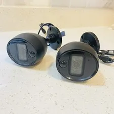 Lot Of 2 QSee QCA8091B 2MP Analog HD Bullet Security PIR Camera Q-See