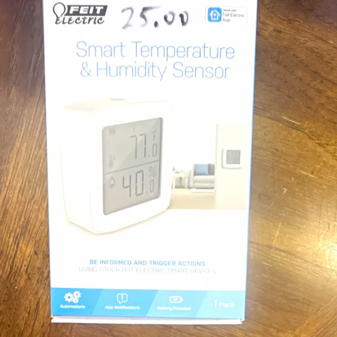 Feit Electric Smart Temp & Humidity Sensor Wi-Fi Indoor TEMP/WIFI