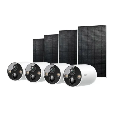 TP-Link Tapo TC85 2K Wire-free Smart Security Camera 2041101 with Solar Panels
