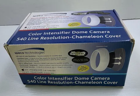 Speco Technologies Color Intensifier Dome Camera HT-7246iHR 540 Line Resolution