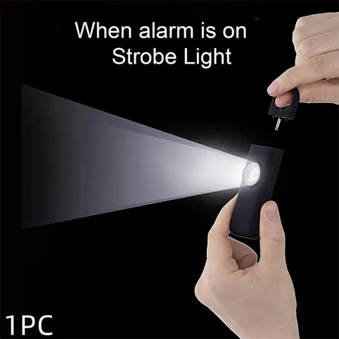 1 PC Portable Siren Security Alarm LED Light Key Chain Personal Cecurity Alarm