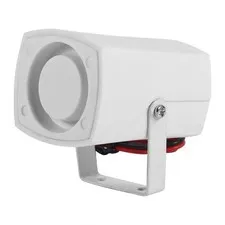 Wired Siren Loud Waterproof Alarm Horn For Home Security Excellent
