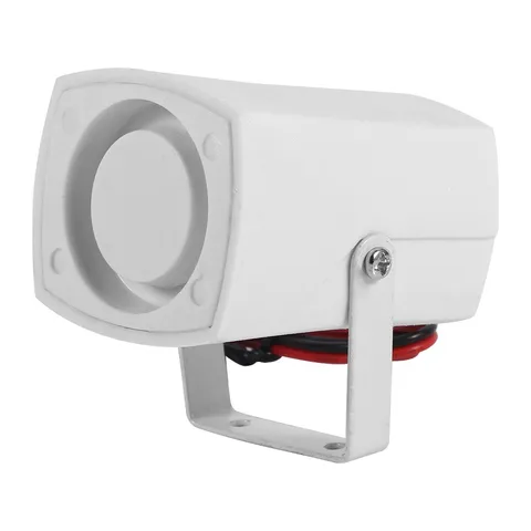 Wired Siren Loud Waterproof Alarm Horn For Home Security Excellent