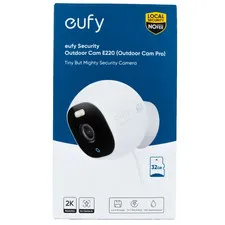eufy Wired Outdoor 2K Surveillance Camera with Spotlight 2.4 GHz Wi-Fi