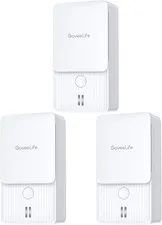 Water Leak Detectors with Leak and Drip Alerts, 3 Pack | 100Db Adjustable Audio
