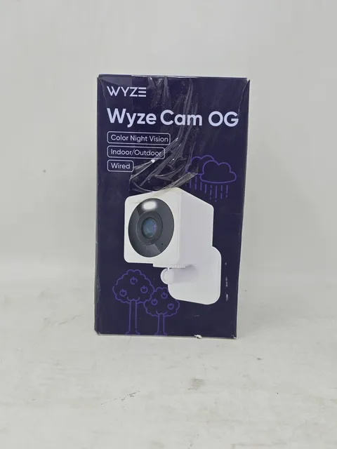 NEW Wyze Cam OG Wired 1080p HD SmartHome Security Camera with Built-In Spotlight