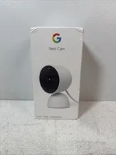 Google Nest Cam Indoor 2nd Gen Wired Security Camera Snow GA01998-US Sealed NEW