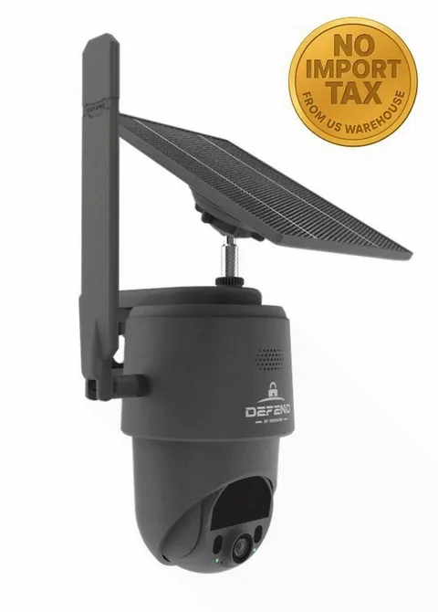 New Tactacam Defend 360 Cellular Security Camera DFD-PTZ01