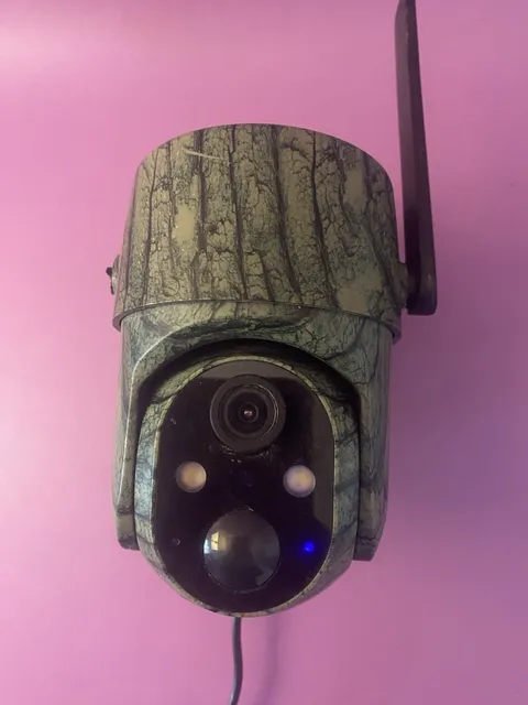 4G LTE Cellular Solar Powered Surveillance Security Camera