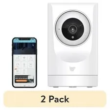 (2 pack) Instachew Purrsight 360° Smart Pet Camera, 1080P HD, Wireless (NEW)