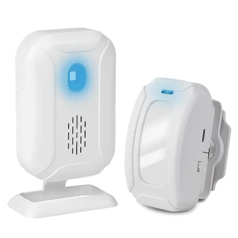 Wireless Door Entry Chime Alarm Security Alert Bell for Home Shop Restaurant Pro