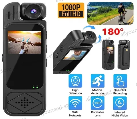 Portable Mini Body Camera Video DVR IR Night Cam