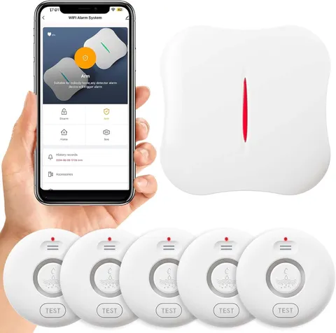 Smart Water Leak Detector for Home 5 Pack, Driping Leakage Flood Detectors | 120