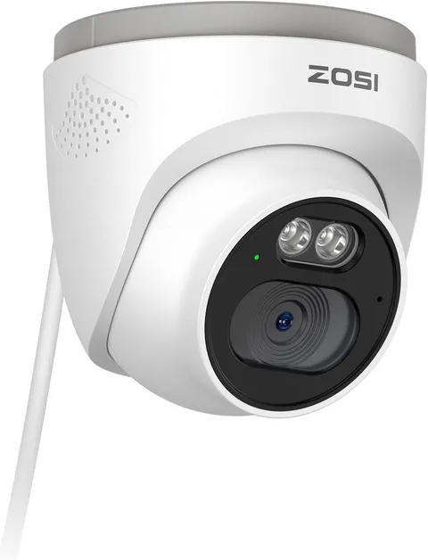 ZOSI 4MP Dome IP PoE Security Instant Alert Camera AI Human Detection Add-on