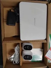 NETGEAR ARLO VMS3230 Wi-Fi 2 HD Cameras w/Night Vision - Untested As Is CB