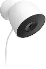 Google Nest Cam Outdoor 2K Wired 2nd Gen Security Camera Snow GA09963-US