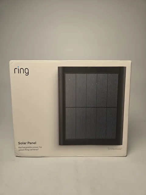 Ring Solar Panel 2nd Gen 4W Black for Spotlight Cam Pro Plus Stick Up Cam