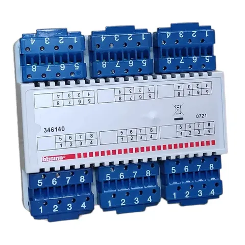 Bticino 346140 Passive Audio Upright Derivator for Digital Systems 1 Input
