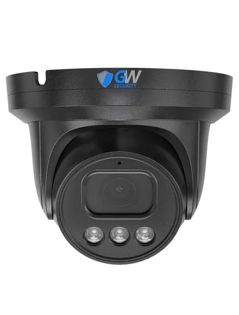 GW Security 12MP 6K PoE IP Turret Camera GW1263401M AI Detection Indoor Outdoor