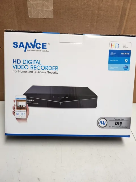 SANNCE 8CH 1080P Lite TVI DVR 1TB Video Recorder for Surveillance Camera System