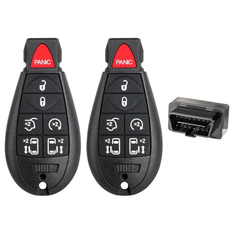 Vurkcy Key Fob Replacement For 2008-2016 Chrysler Town Grand Caravan Car