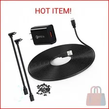 50 ft Extension Cable for Wyze Cam Pan v3, Wyze Cam v4, Wyze OG, Wyze Cam v3 and