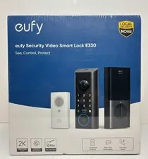 Eufy Security Smart Lock E330 Entry Door Lock with 2K Video Doorbell