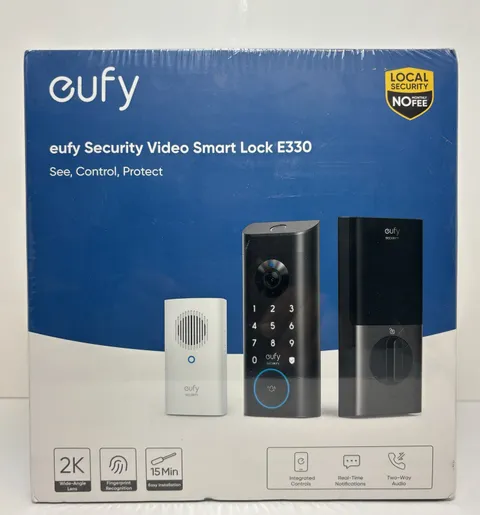 Eufy Security Smart Lock E330 Entry Door Lock with 2K Video Doorbell