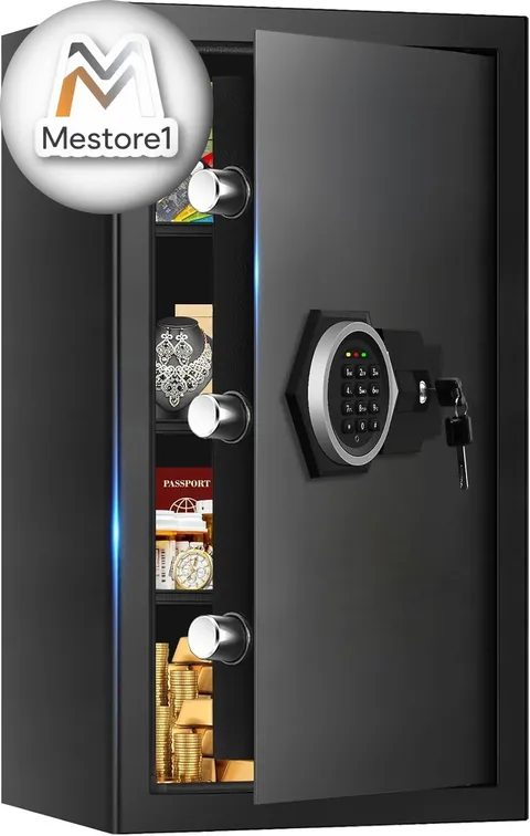 5.3 Cub Large Fireproof Safes for Home Digital Home Security Safe Box Fireproof