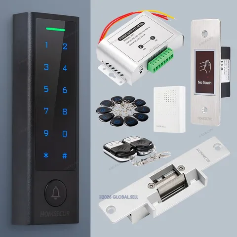 HOMSECUR IP66 APP WIFI Access Control Set Electric Strike Lock