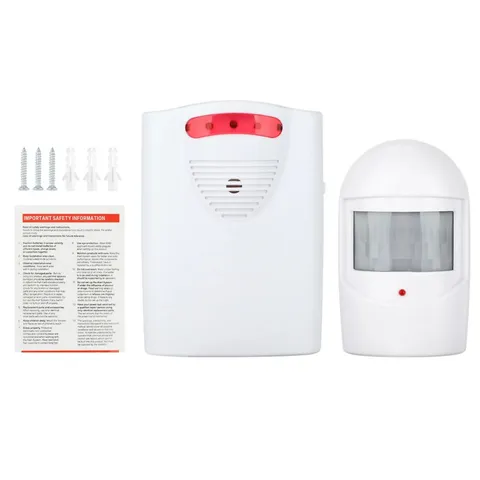 1pc Driveway Alarm Infrared Motion Sensor Home Garage Alert Security System