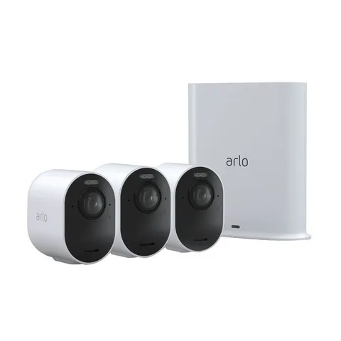Arlo Ultra 2 Spotlight Camera 3 Camera Pack