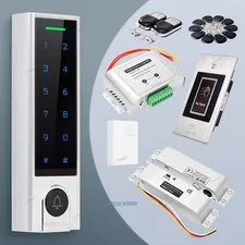 HOMSECUR IP66 APP WIFI RFID Access Control Set Surface Mount Drop Bolt Lock