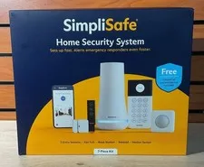 SimpliSafe 7 PIECE Indoor Security System Motion Sensor - White