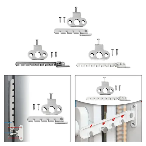 Casement Stay Latch Kids Casement Security Lock Window Limiter Accessory
