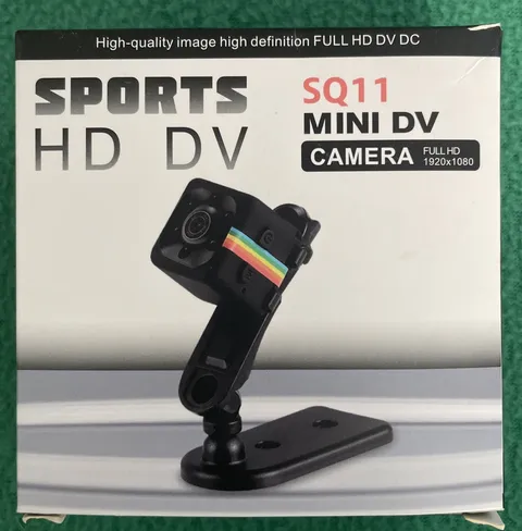 Sports HD DV SQ11 Mini DV Camera Full HD 1920x1080 AVI M-JPEG 30fps 100 min. NIB