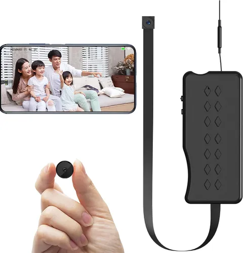 1080P Mini Camara Oculta De Seguridad Espia WiFi Inalambrica Con Audio y Video
