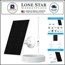 Sustainable Outdoor Solar Charger for Cameras | 4W, Waterproof & Easy Install