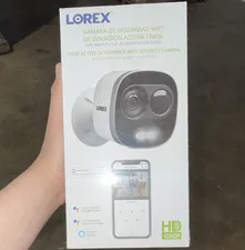 Lorex 1080p Wi‑Fi IP Security Camera w/ Siren, Indoor/Outdoor, Alexa/Google