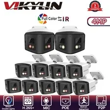 VIKYLIN D042 CCTV Color 180degree 4MP POE Camera  and  Onvif NDAA Lot