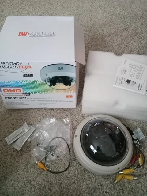 Digital Watchdog DWC-VS753WT4444 1080P AHD Camera 8mp 4 cameras