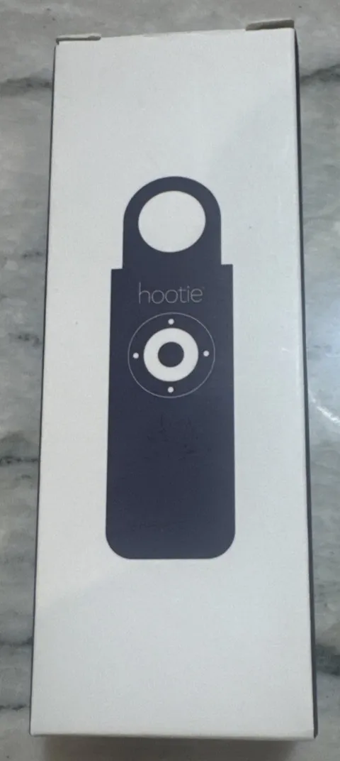 Hootie Personal Safety Alarm for Women, Men, & Kids Keychain Alarm Navy Blue